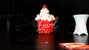 Décoration ballons, arche ballons, colonnes ballons sur le thème de Noel