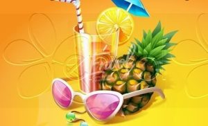 jeux gonflables,surf mécanique, danse tahitienne ou antillaise, jeu Limbo, le bar à fruit