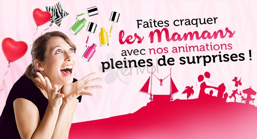 Les mamans à l'honneur grâce à nos animations