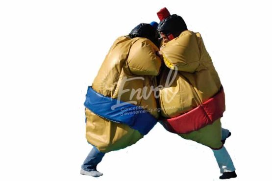 Duo sumos adultes et enfants