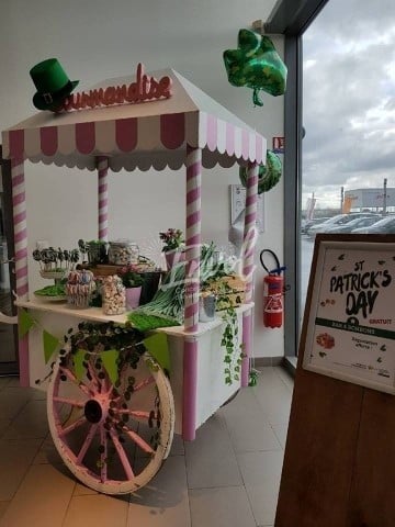 animation commerciale candy bar