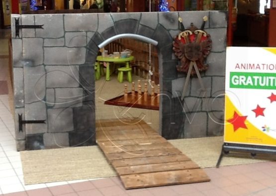 L'espace Enfants "Le monde des chevaliers"