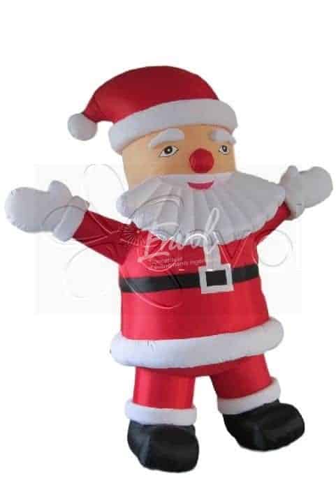 Décoration Père Noël gonflable