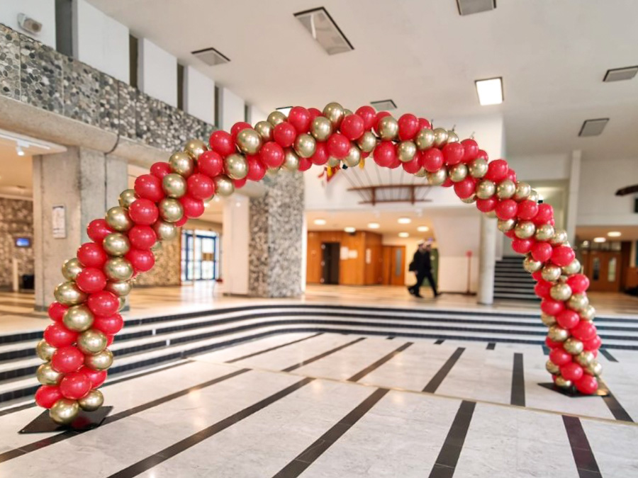 arche-balons-rouge-or