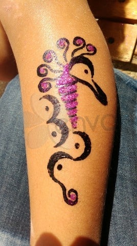 animation tatouage paillette pour tous