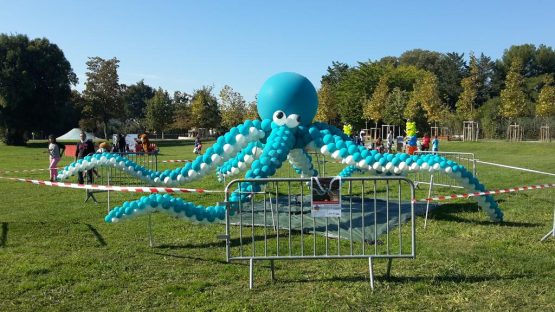 décor géant en ballons