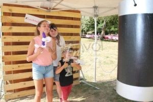 Location borne selfie photobooth