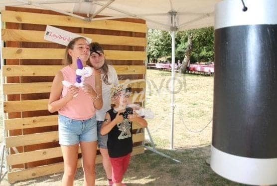 Location borne selfie photobooth