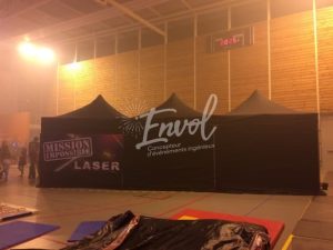 mission impossible laser Envol