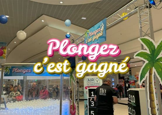 Plongez c'est gagné, animation commerciale Envol
