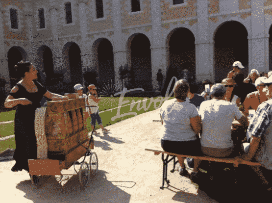 Instrument orgue de barbarie Envol