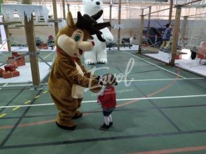 Mascotte Renne de Noël Envol