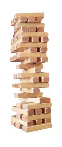 Jeu en bois jenga géant