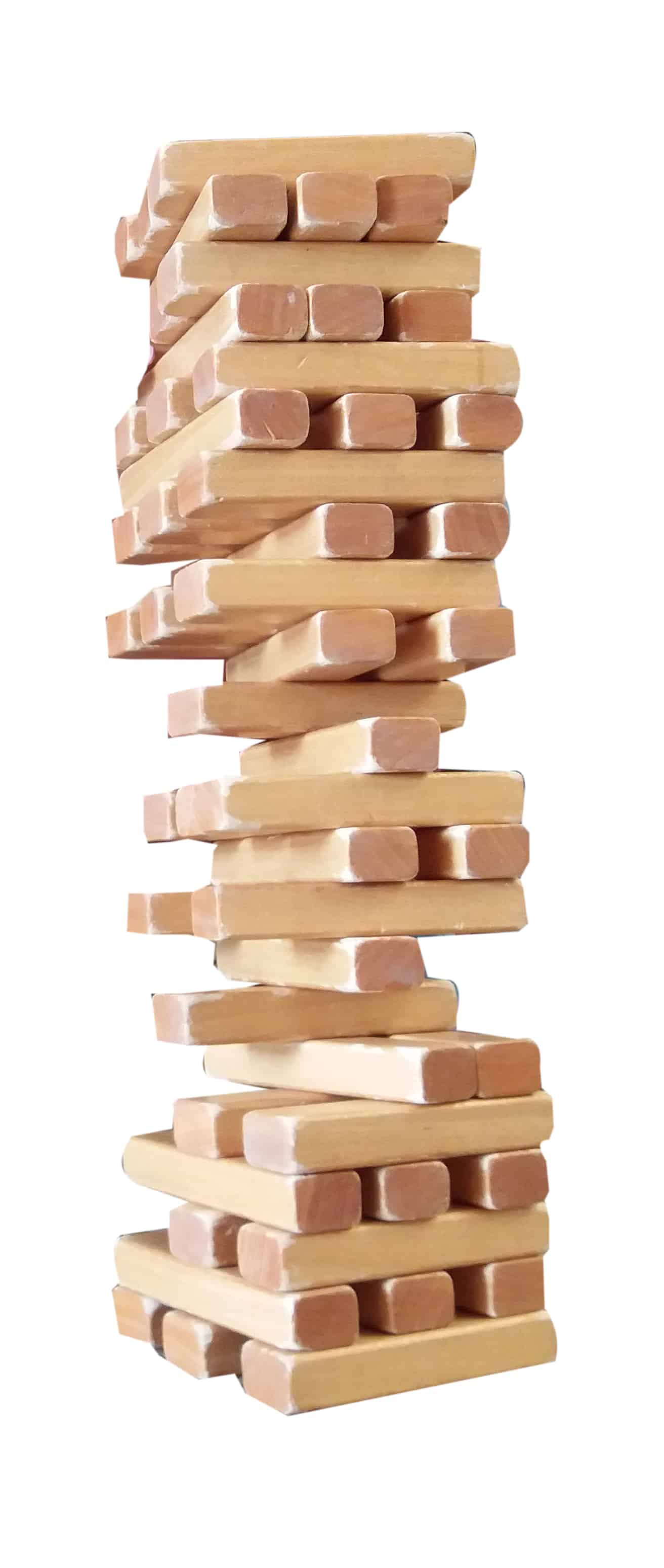 Jeu en bois jenga géant