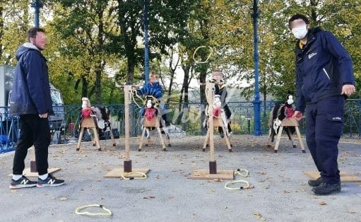 animation lancé de lasso