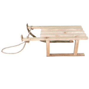 luge-en-bois-decoration