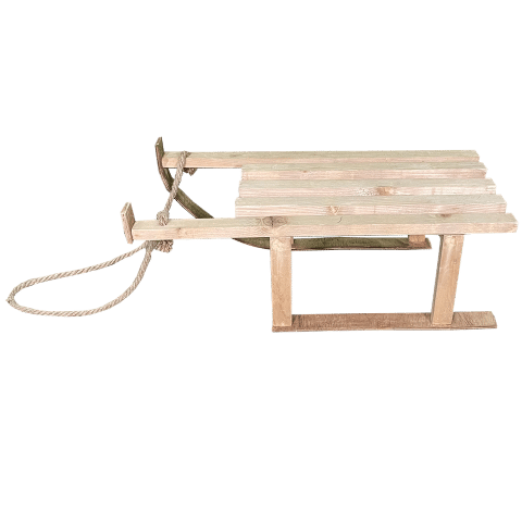 luge-en-bois-decoration