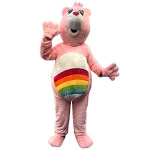 mascotte-bisounours-rose