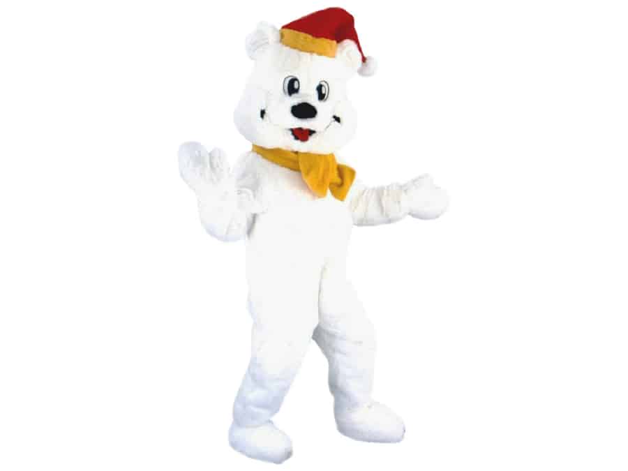 location-mascotte-ours-blanc-noel