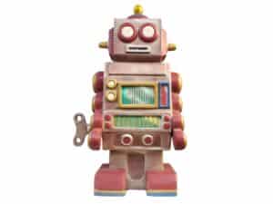 location-statue-robot